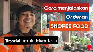 Cara Menjalankan Orderan Shopee food | tutorial shopee food untuk driver baru #ShopeeFood #ShopeeHub