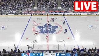 NHL LIVE🔴 New York Rangers vs Toronto Maple Leafs - 19th December 2023 | NHL Full Match - NHL 24