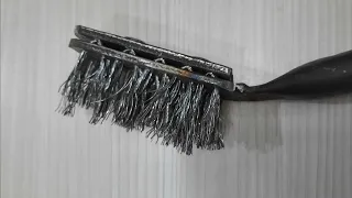 this creative went crazy figuring out how to make a sophisticated steel brush