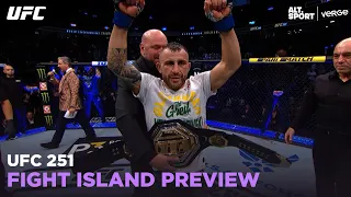 UFC 251 | Alexander Volkanovski vs Max Holloway Preview - Fight Island, The Story So Far