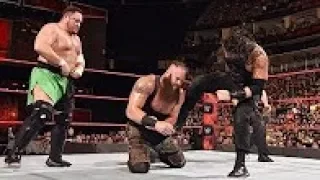 Roman Reigns, Braun Strowman and Samoa Joe - Triple Threat Match | WWE RAW 31 July 2017 Full Match -