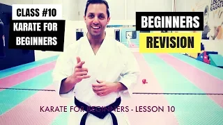 Beginner Classes Martial Arts for Beginners – Lesson 10 /  Karate Cobra Kai Techniques