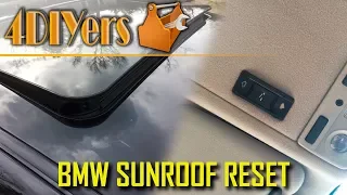 How to Perform a Reset Procedure on a BMW Sunroof