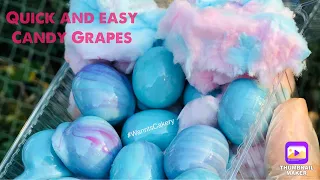 How to make Candy Grapes