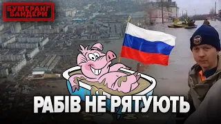 🌊Рабів не рятують! росія продовжує потопати! | Бумеранг Бандери