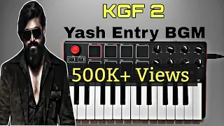 KGF 2 Yash Entry BGM | Piano Cover By Kalyan Allu | Yash | Ravi Basrur |Prashanth Neel