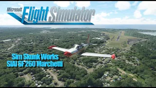 Sim Skunk Works SIAI SF 260 in MSFS2020 | Real Helicopter Pilot Plays Microsoft Flight Simulator