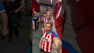 O DIA QUE JOGUEI NO ATLÉTICO DE MADRID! 🥹