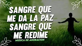 SANGRE QUE ME DA LA PAZ: Poderosas Alabanzas De Adoracion Mix - Musica Cristiana 2023 - Himnos 2023