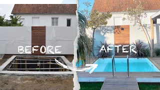 AMAZING TRANSFORMATION ! UN JARDIN POUR DES VACANCES À LA MAISON !