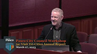 Pasco City Council Workshop, March 27, 2023