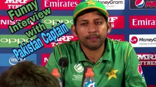 Funny Interview With Pakistan Capitan