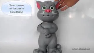 Говорящий кот Том интерактивная игрушка с новыми возможностями