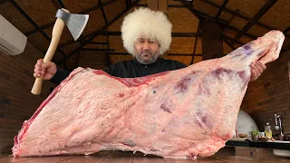 Great Delicacy of the Mountains of Dagestan! Bakvarab Bak (mountain sausage)