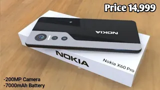 Nokia x60 pro- Camrra 200MP 888 Snapdragon,7000mah battery,Ram 8GB- nokia x60 pro price india