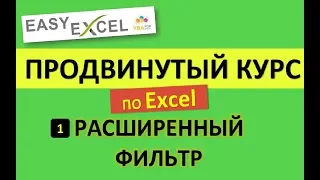 Продвинутый Курс по Excel. Урок 1. Расширенный фильтр в Excel