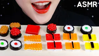 SUSHI JELLY ASMR  TUNA SUSHI JELLY SUSHI CANDY ASMR