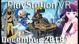 PSVR Releases December 2018 | 15 New Playstation VR games this month!