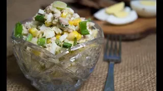 Cod liver salad