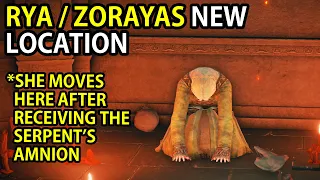 ELDEN RING - RYA ZORAYAS NEW SECRET LOCATION GUIDES (AFTER RECEIVING SERPENT'S AMNION)