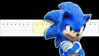 Sonic Sings A Song Part 2 (Sonic The Hedgehog 2)(Easy Guitar Tabs Tutorial)