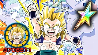 100% AGL SUPER SAIYAN GOTENKS SHOWCASE [LEVEL 10 LINKS] Dragon Ball Z Dokkan Battle