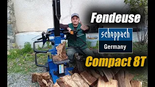 Fendeuse à Bois Scheppach CompacT 8T Test et Review