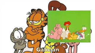 Garfield and Friends Opening Multilanguage Comparison