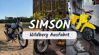 Simson Ausfahrt Wildberg ||SaisonStart2023||