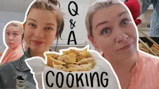 Мама и мои оценки в американской школе (Q&A cooking) || Polina Sladkova