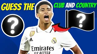 Guess the Player - Club & Country Challenge 🇵🇹 | quiz football 2024 | ronaldo,messi,neymar,mbappé