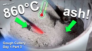 Pre heat treatment of your knife is critical aka annealing! Part 3