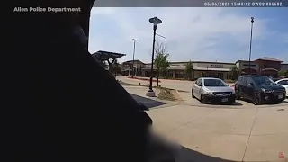 BODYCAM: Allen police video shows officer who shot and killed outlet mall shooter