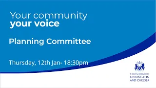 Planning Committee - 12th Jan 2023