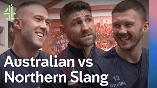 Saints Players Guess Hilarious Aussie and Northern Slang | St Helens | Super League 2023
