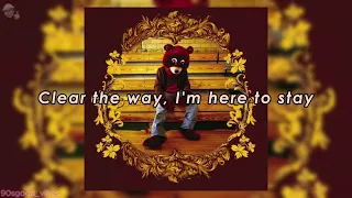 Kanye West - Never Let Me Down  ft Jay-Z (Lyrics) 🎶