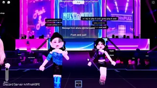 Push n pull + HELLO + 132 | SWEETENER EVENTS  VENUS CENTER TWICE CONCERT III ( ROBLOX )