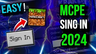 HOW TO SIGN IN MINECRAFT PE.1.20 | MICROSOFT ME SIGNIN KASE KARE | MICROSOFT ACCOUNT | HINDI