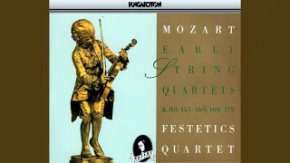 String Quartet No. 5 in F major K. 158: II. Andante un poco Allegretto