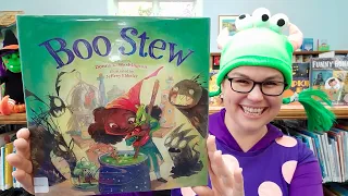 Halloween Read Aloud: Boo Stew by Donna L. Washington, illustrated by Jeffrey Ebbeler