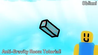 Roblox Build A Boat For Treasure | ANTI-GRAVITY ROOM! (tutorial)