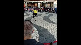Flexible Cyclist Performs Impressive Tricks | Macao