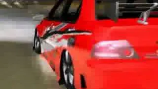 Need for Speed Underground 2 Drag Mitsubishi Lancer EVO VIII