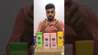 Best Vaseline Body Lotions| Which Vaseline lotion is the best?🤔❓ |*MUST WATCH*| 😳🤯 #shorts #short