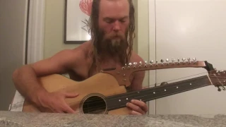 Sympathetic harp guitar with a few low E's