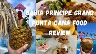 Bahia Principe Punta Cana Food Review 2024 | Veg & Nov Food Options | All Inclusive 5 Star Resort