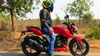 Apache RTR 160 4V ABS Review Top Speed Braking Test MotoVlog #Bikes@Dinos