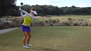 MINJEE LEE 120fps SLOW MOTION & FULL SPEED DTL DRIVER GOLF SWING 1080p HD