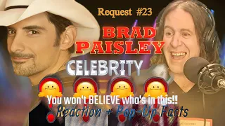 Ep 66: Brad Paisley - Celebrity - Reaction + Pop-Up Facts