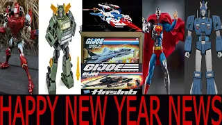 WEEKLY NEWS 1/1/2023:GI JOE, THUNDERCATS, SUPERMAN, STAR WARS, TRANSFORMERS